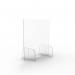 Protective Plexiglass Reception Counter Screen Set of 5, 630w 700h < - view 1