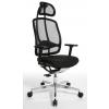 Alumedic 10 Ergonomic Task Chair in black  -alt view