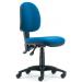 Topaz Lite Medium Back Chair , No Arms, Front Angled View
