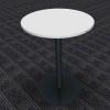 Pontis High Round Bistro or Meeting Table, Column Base 1100mm High - view 1