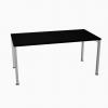 Ogi Y Desk Anthracite Top with Aluminium Legs