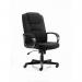 Moore Executive Chair Black Fabric With Arms - view 1