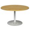 Circular Meeting Table 1200 dia M25 Trumpet Base - view 1