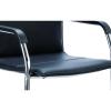 Echo Cantilever Chair With Arms Black Soft Bonded Leather - view 3