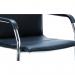 Echo Cantilever Chair With Arms Black Soft Bonded Leather - view 3