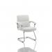 Desire Cantilever Chair With Arms #Black/White - view 2
