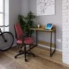 Kyoto Home Office Summer Oak Desk with Upstand - view 1
