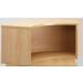 Denver Modular Reception Desk 90 deg Corner Hutch Unit - view 1