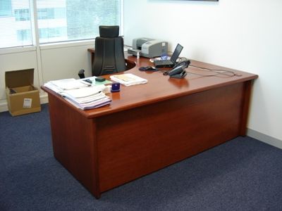 Minster Cherry Executive Desk