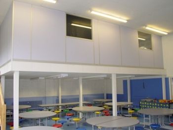 New Mezzanine Floor - Office Space With Canteen Area