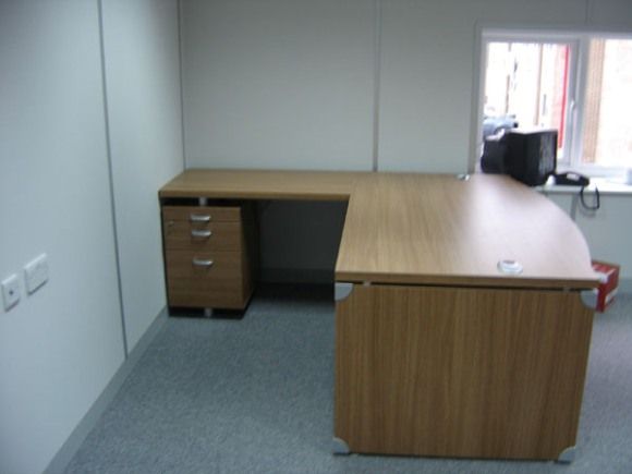 X Time Work Desks In Walnut X Time Work Desks In Walnut
