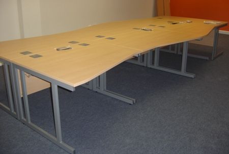 View Of Desks
