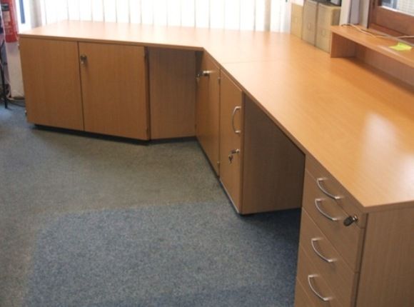 Completed Assmann Reception Desk
