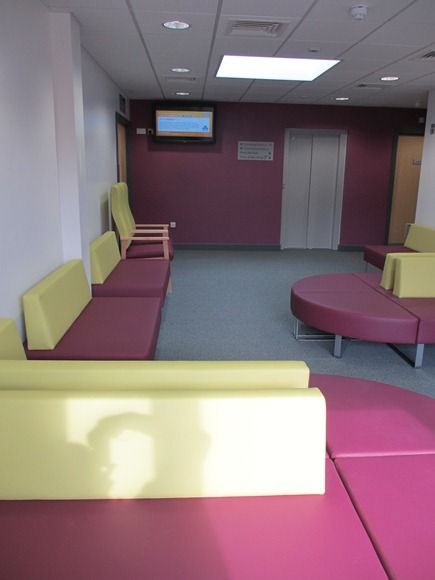 Modern Seating in Medical Centre