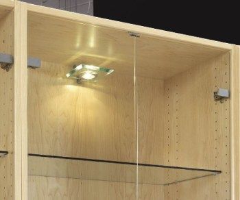 Cupboards With Integrated Display Lighting