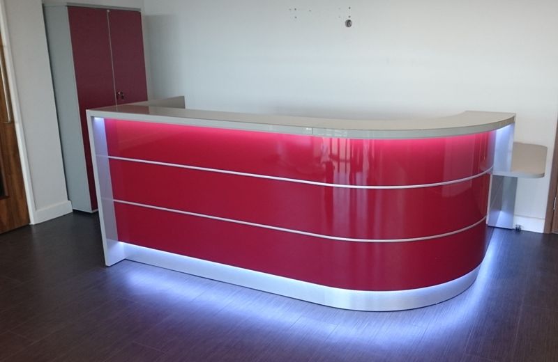 Reception Area for Large Offices