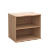 M25 Desk High Bookcase in Beech