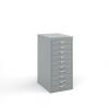 Bisley Multi-drawer Unit with 10 Drawers - Silver