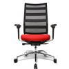 Ergomedic Office Chair 100-1 3D Mesh Back J2 4D Arms, Alum Base - view 1