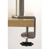 Height Adjustable Monitor /Screen Arm Silver # - view 3