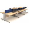 Qore 2 Straight Desk, Cantilever Leg - view 2
