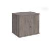 M25 Desk High Cupboard in Grey Oak