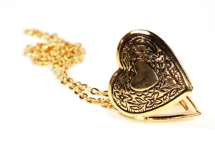 Golden Heart Locket Golden Heart Locket