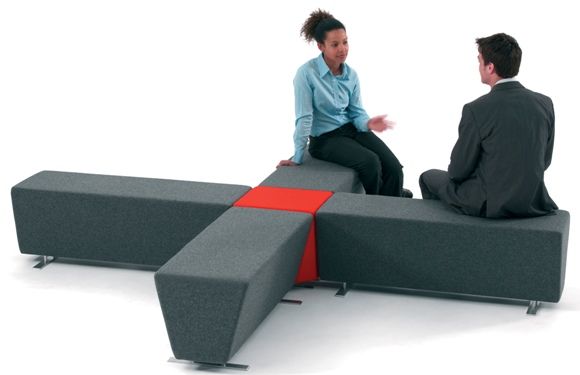 Tandem Modular Seating for Breakout Areas